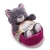 KATT PLUSH 12CM SLEEPING PETS GRÅ KATT NICI
