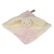 SNUTTEFILT BUNNY VIT/ROSA 29CM TINKA BABY