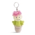 NYCKELRING PLUSH 10 CM SUCKULENT AMALIA FUNNY FLOWERS NICI