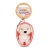 NYCKELRING PLUSH SLEEPING PETS CREME HUND NICI