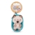 NYCKELRING PLUSH SLEEPING PETS SIAMESER KATT NICI