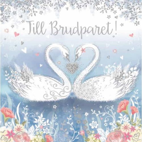 BRÖLLOPSKORT HANDGJ. 15X15