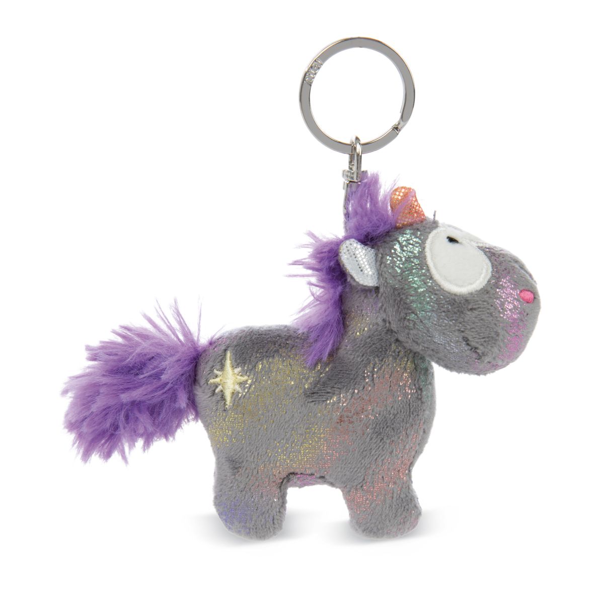 NYCKELRING PLUSH 10 CM ENHÖRNING STAR BRINGER NICI GREEN