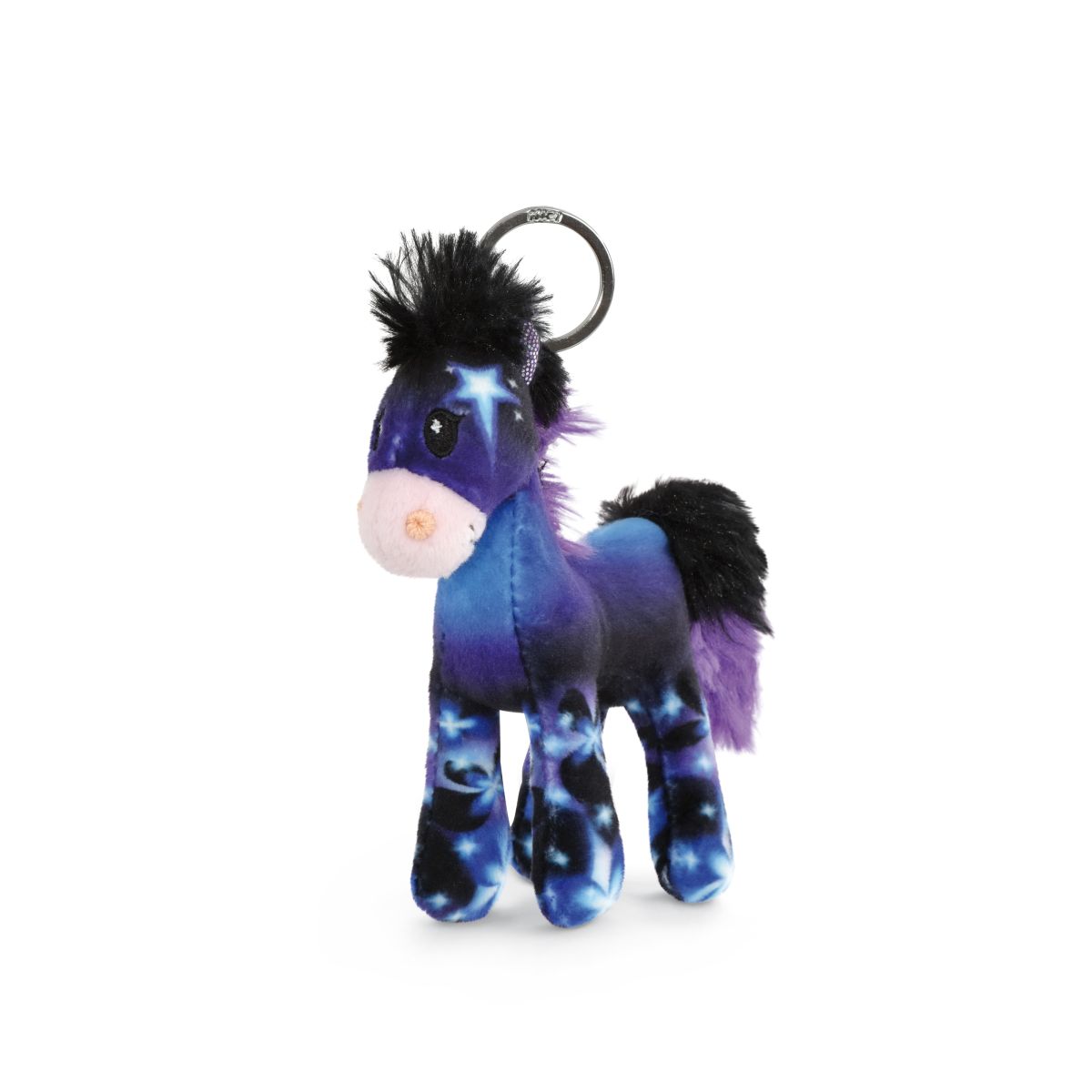 NYCKELRING PLUSH 10 CM PONY STARFLOWER NICI GREEN