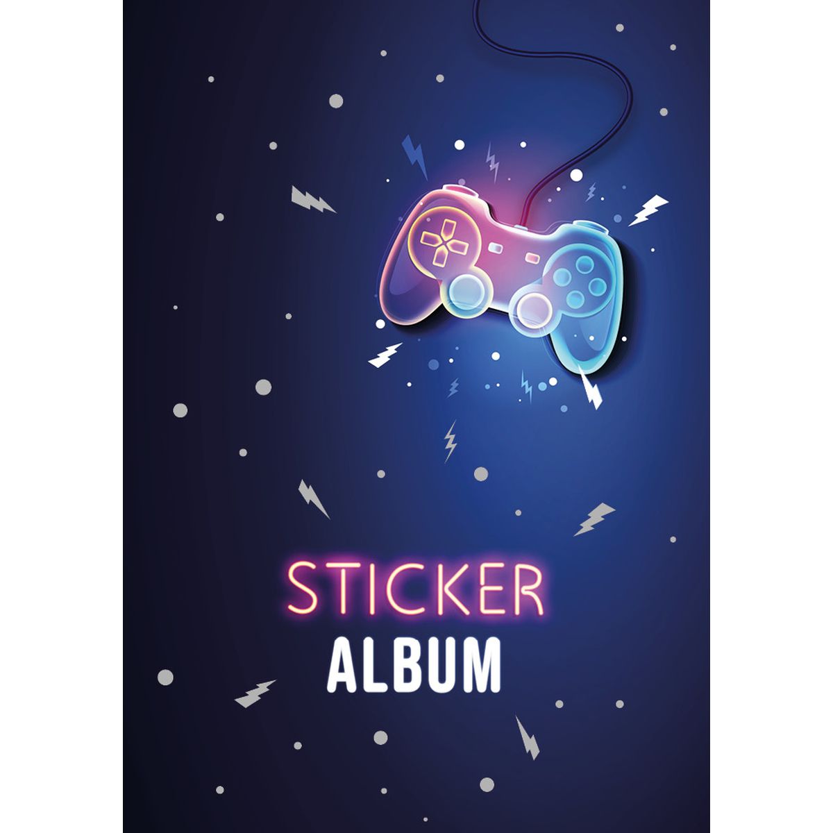 STICKER ALBUM 14,5x21CM GAMING STICKER ALBUM 14,5x21CM GAMING