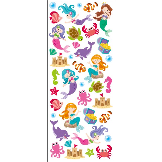 STICKERS SJÖJUNGFRU TINKA