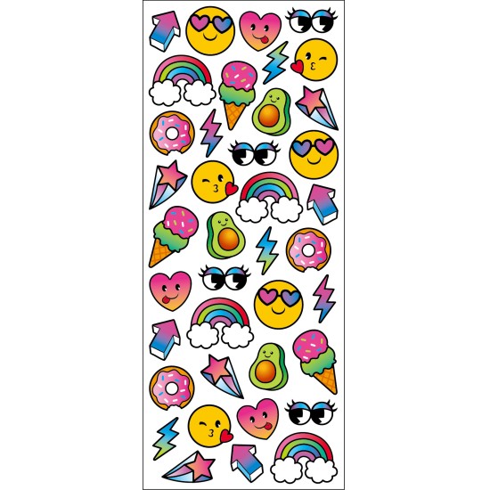 STICKERS SMILEY TINKA