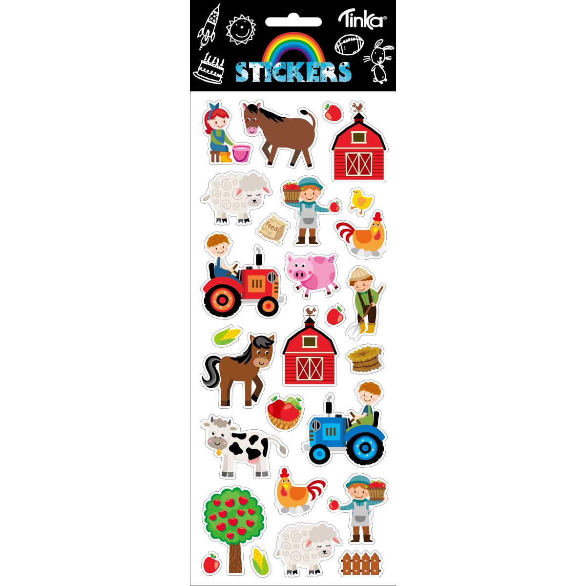STICKERS BONDGÅRD TINKA