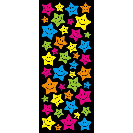 STICKERS STJÄRNOR SMILEY TINKA