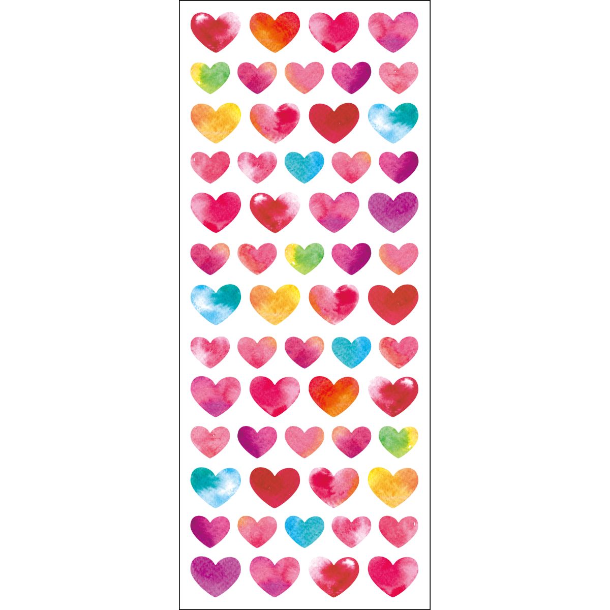 STICKERS HJÄRTA TINKA