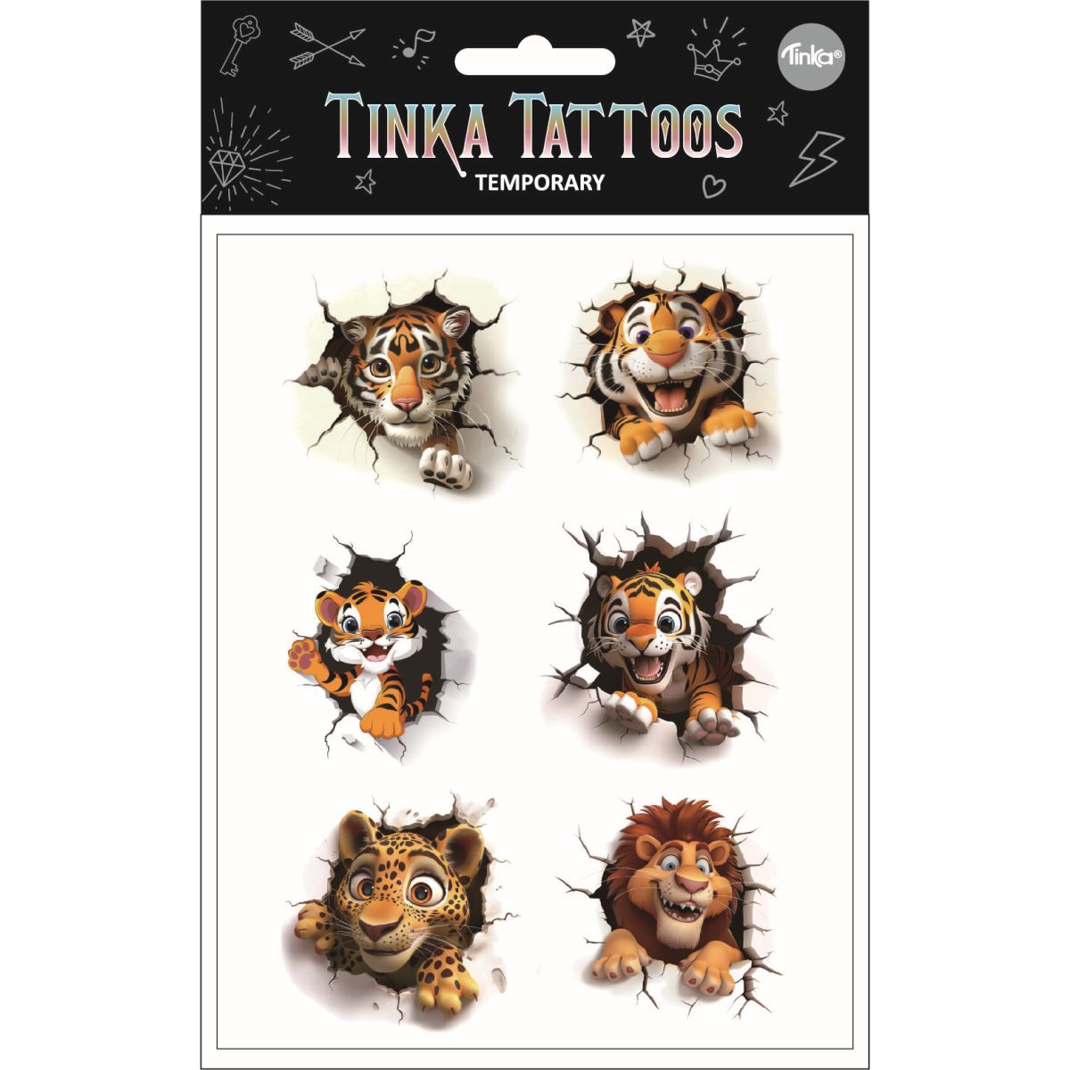 TATUERING SÖTA KATTDJUR TINKA TATTOO