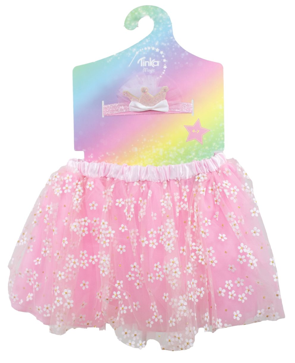 KJOL OCH HÅRPYNT RANDIG TINKA MAGIC KJOL OCH HÅRPYNT RANDIG TINKA MAGIC