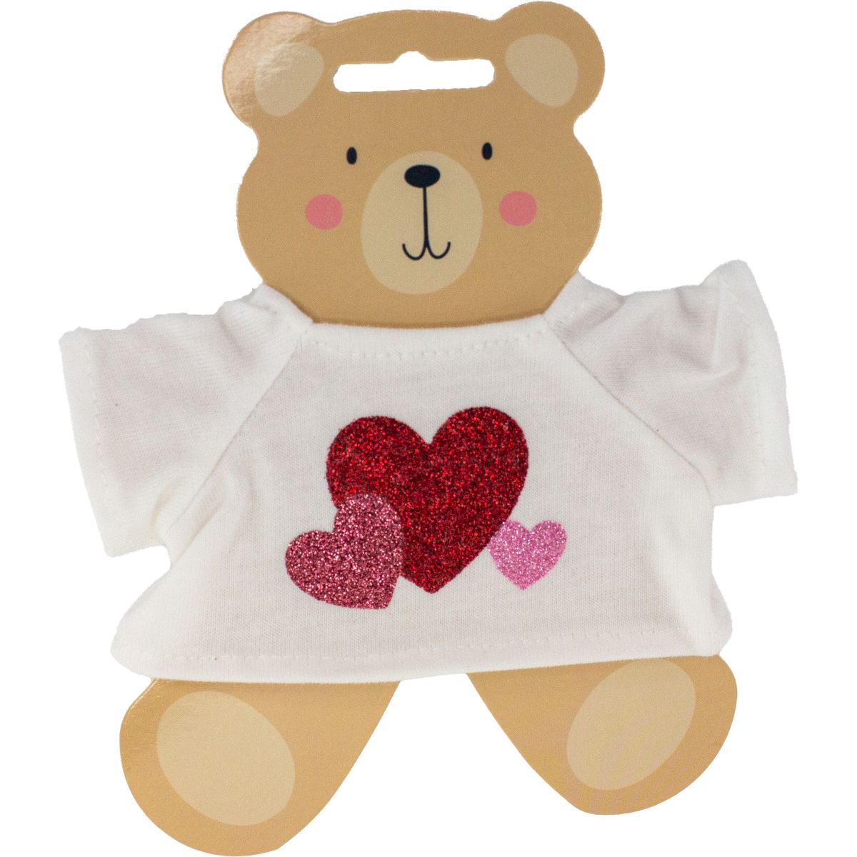 T-SHIRT TINKA TEDDY HJÄRTAN