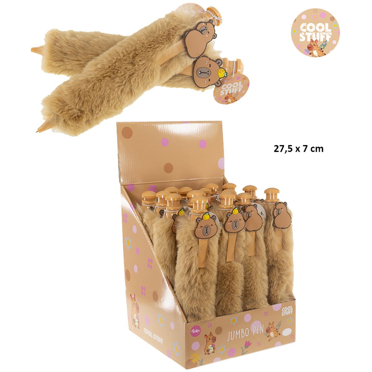 PENNA POM POM CAPYBARA TINKA COOL STUFF