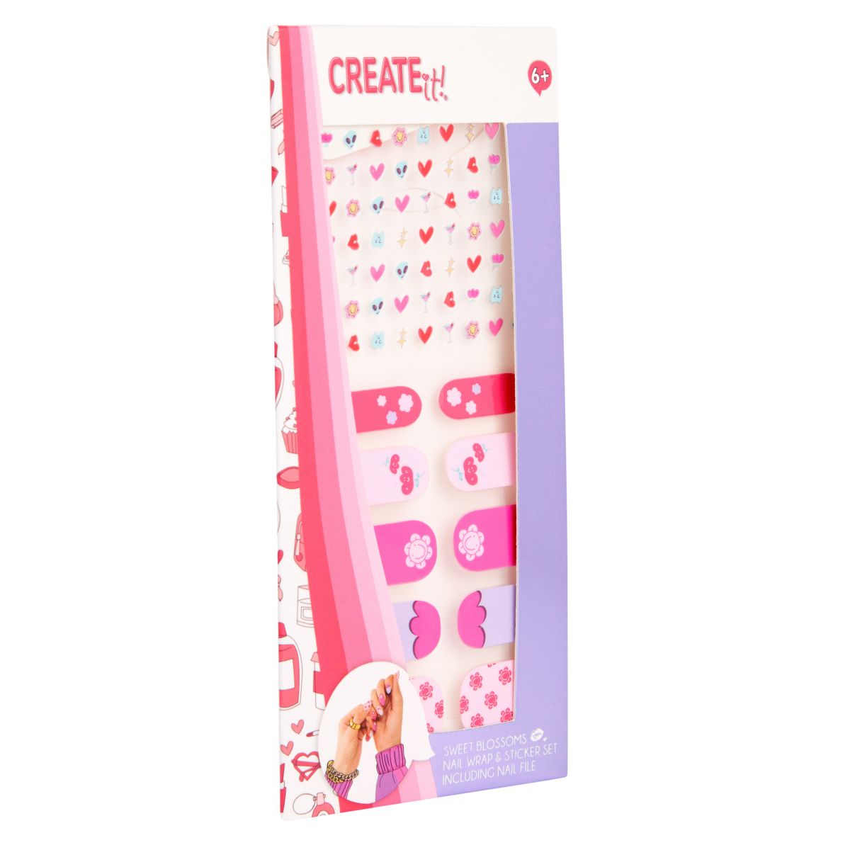 NAIL STICKERS/NAIL WRAP MED FIL CREATE IT!