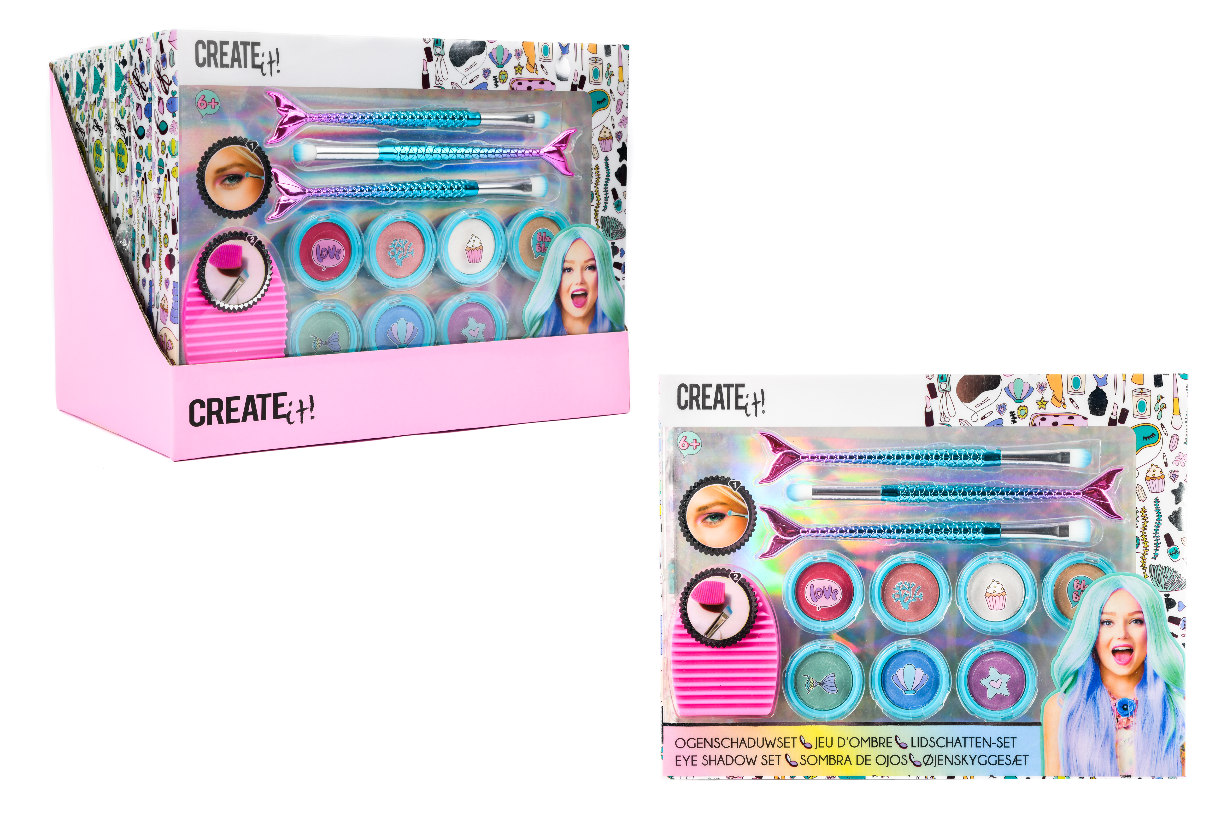 EYE SHADOW SET MERMAID 11PCS DISPL CREATE IT