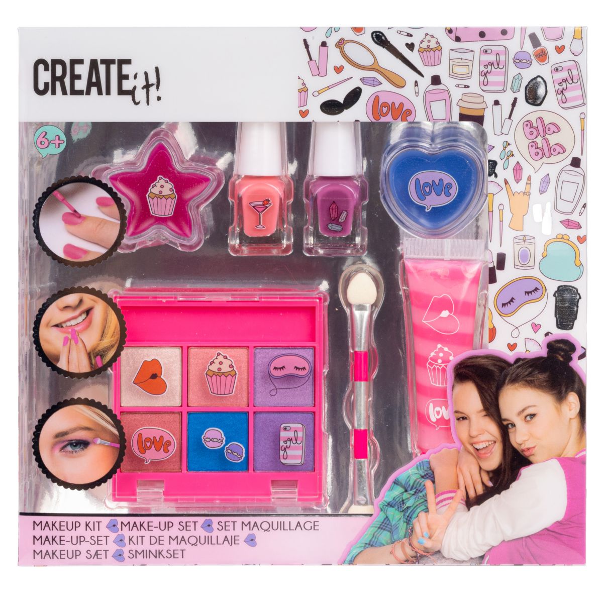 MAKE UP SET PINK/SYRIN CREATE IT!