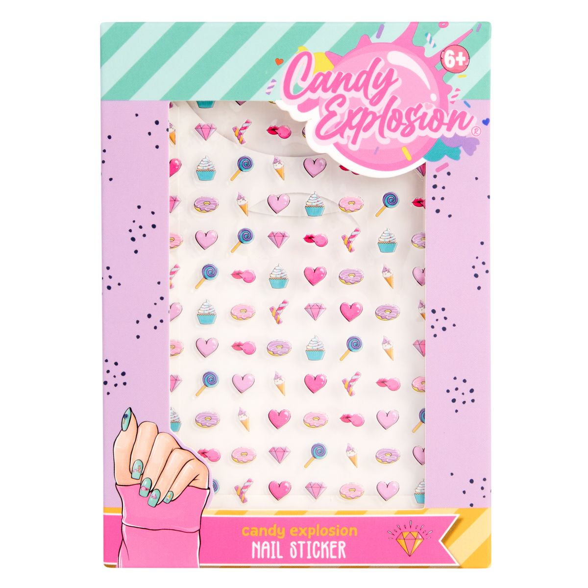 NAIL STICKERS CANDY EXPLOSION CREATE IT!