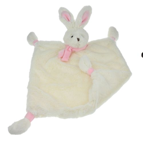 KANIN M FILT 30X30CM CREME, ROSA. TINKA BABY 