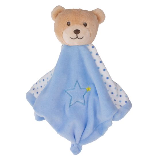 SNUTTEFILT NALLE BLÅ 28CM TINKA BABY