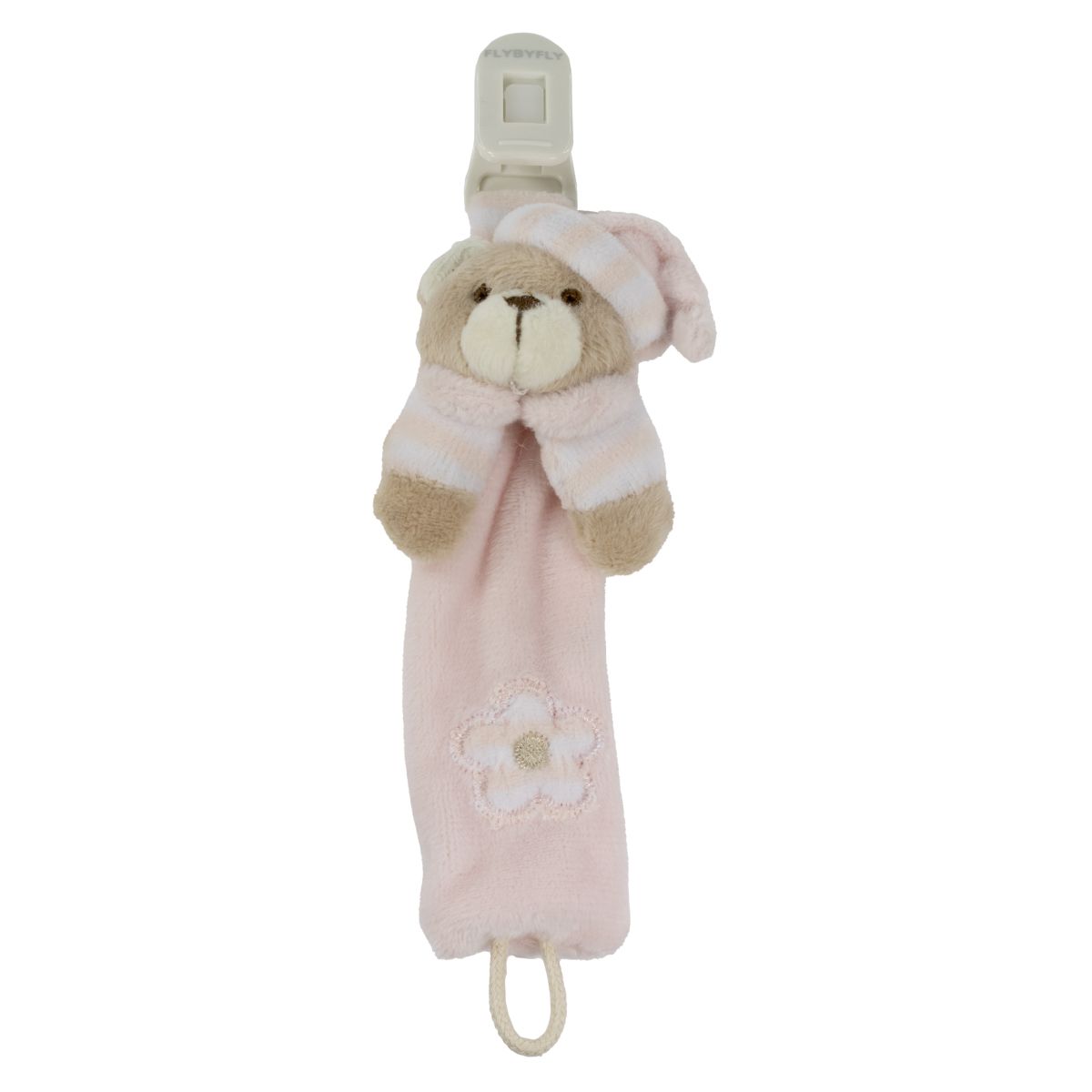 NAPPHÅLLARE NALLE 18CM ROSA TINKA BABY	