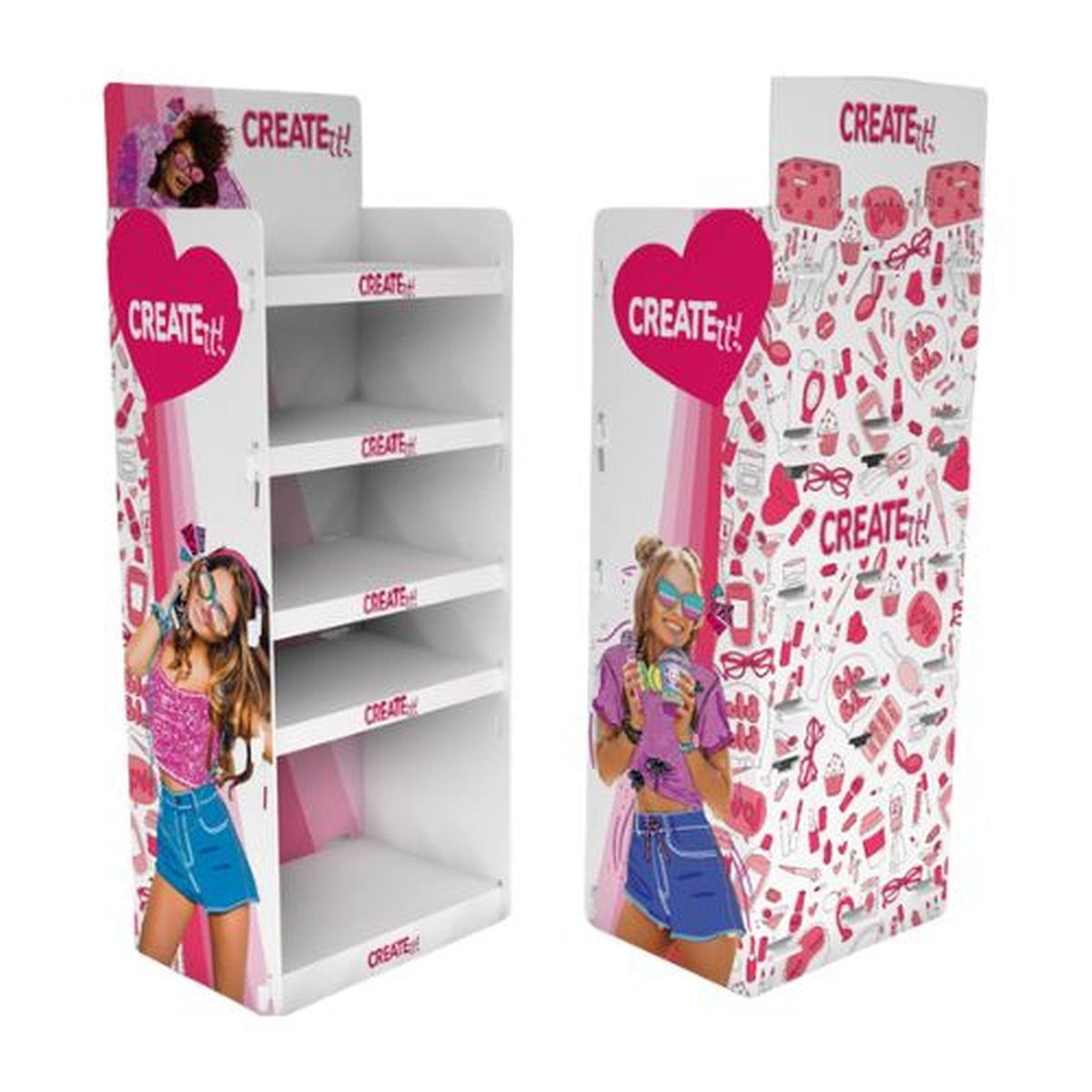 DISPLAY CREATE IT! BEAUTY 69x90 CM