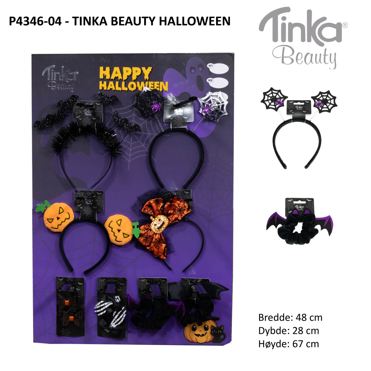 PAKET TINKA BEAUTY HALLOWEEN - PÅ LAGER