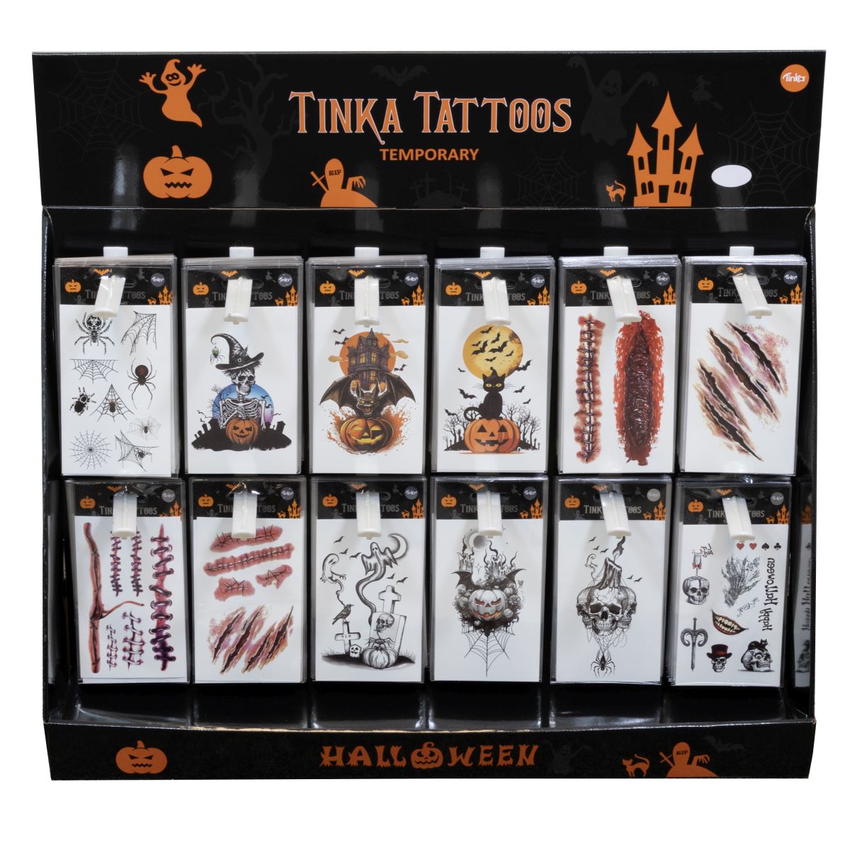 PAKET TINKA TATTOO HALLOWEEN